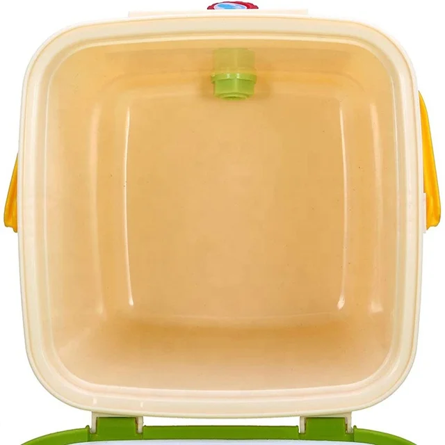 Compost Bin Recycle Compost Aerated Compost Bin Plastic Garden Waste Can Bucket Kitchen Trash Can