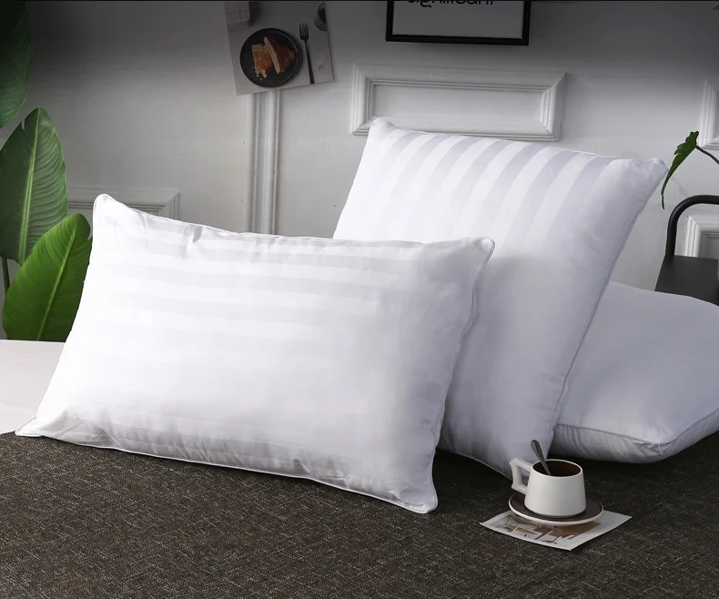 high quality hotel pillows inserts filling polyester fiber/duck down and feather pillows