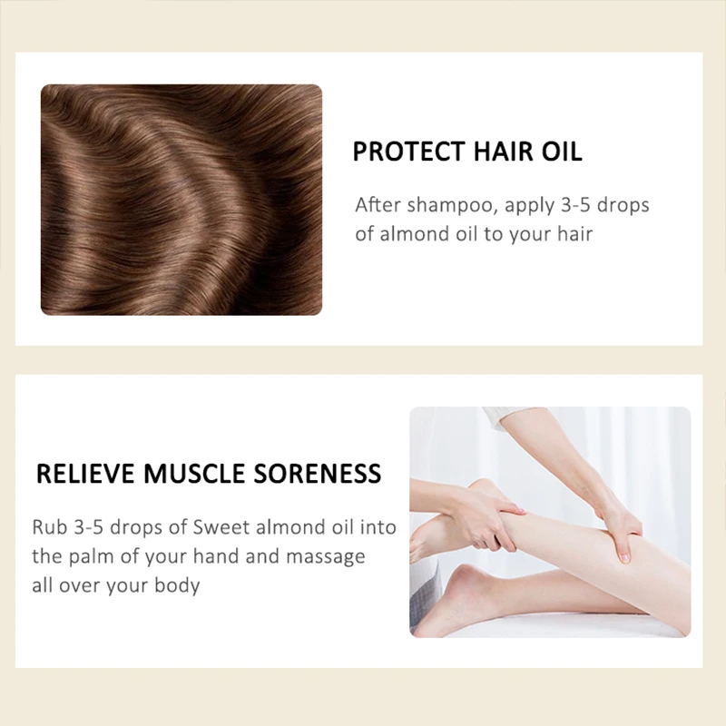 Private label skin care face body oil whitening moisturizing natural almond jojoba glow organic body massage oil