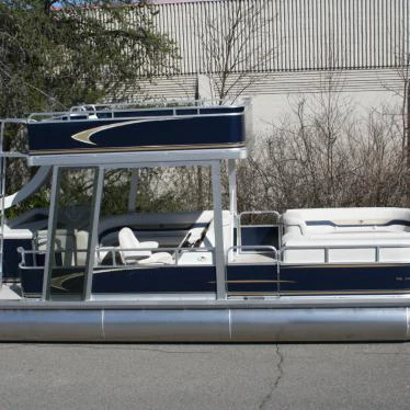
Chinese Factory 24feet Aluminum Pontoon Boat 