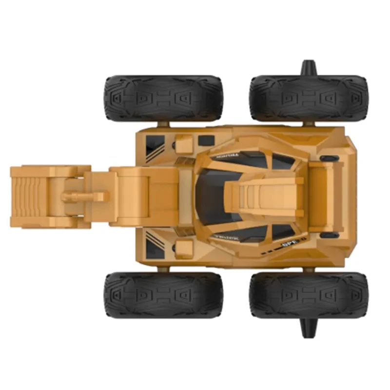 2023 New Kids Rc Excavator Toy Spinning Stunt High Speed Off-road Vehicle 2.4g Remote Control Stunt Car