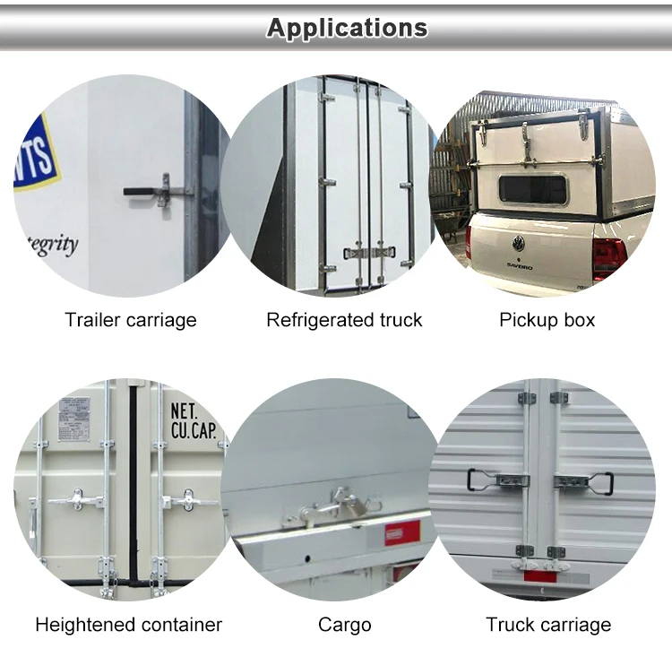 hinged back door transit enclosed horse trailer van container rear door hinge