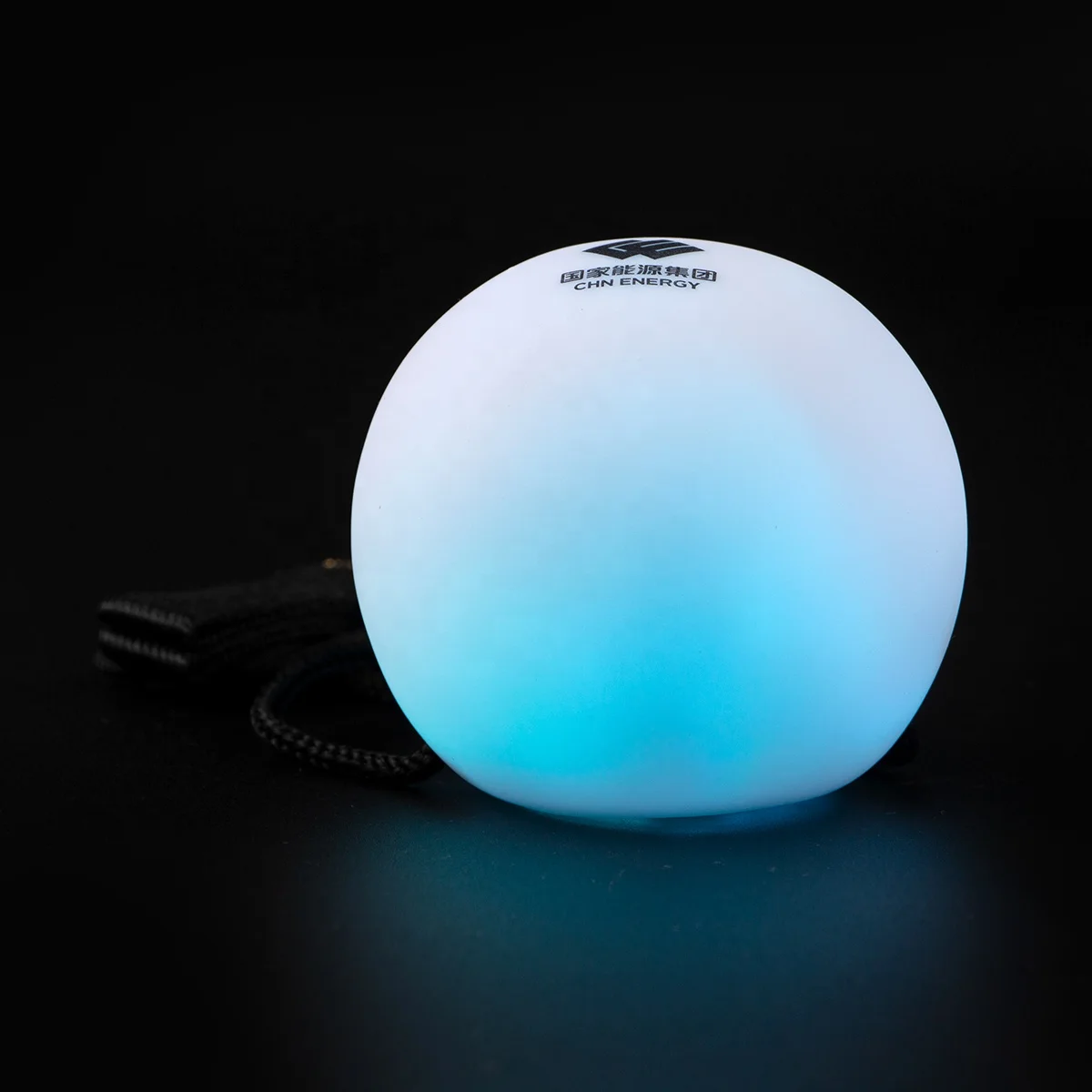 Colorful LED POI Dance Ball Flashing Light Dumped Body Glow Toy Ball