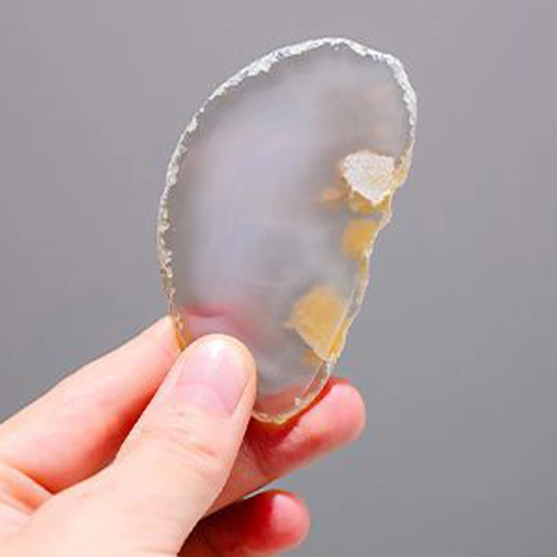 Wholesale Polished Healing Gemstone Natural Quartz Stones Agate Slices for Fengshui