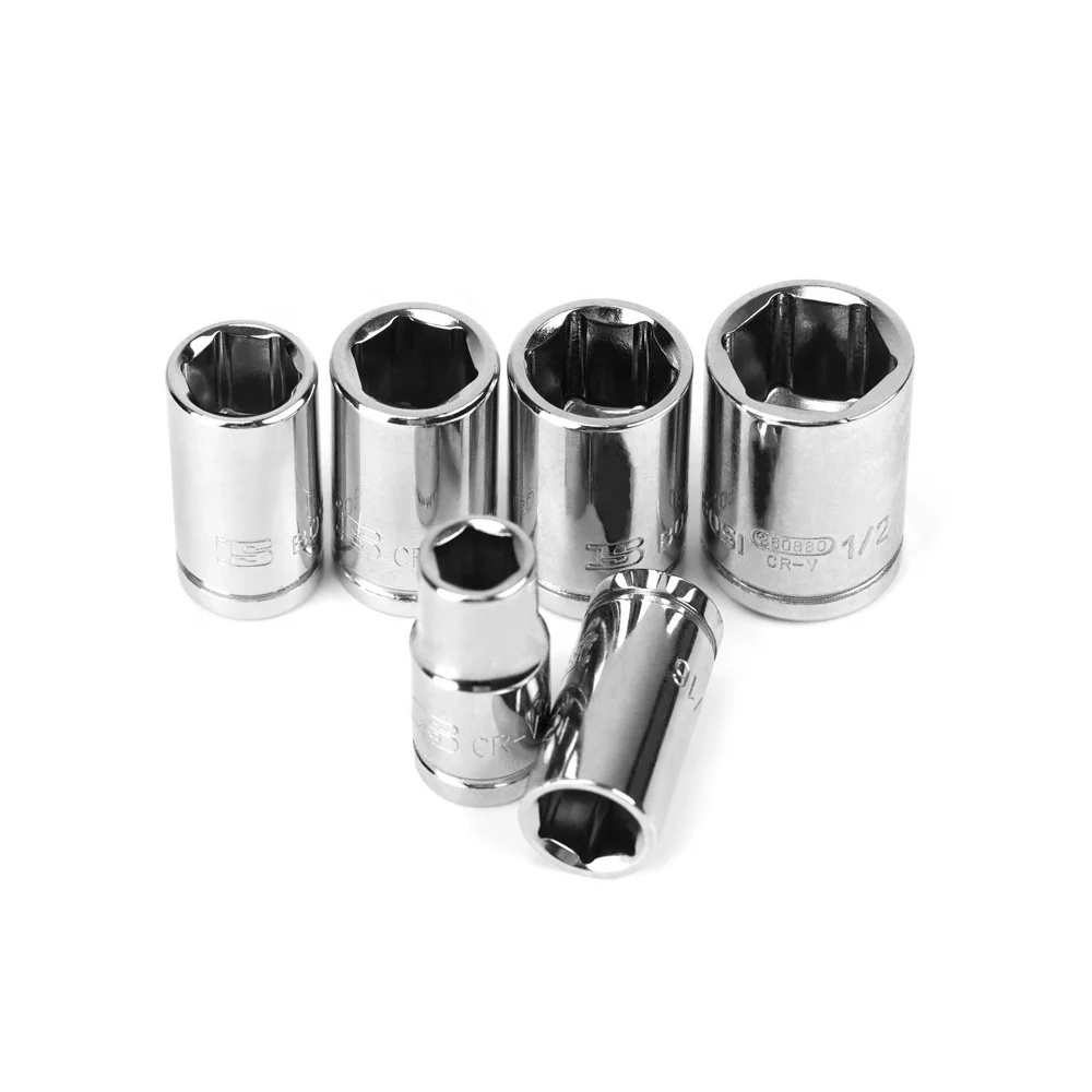 1/4 Dr.Socket British Type Socket Tools 6 Sides