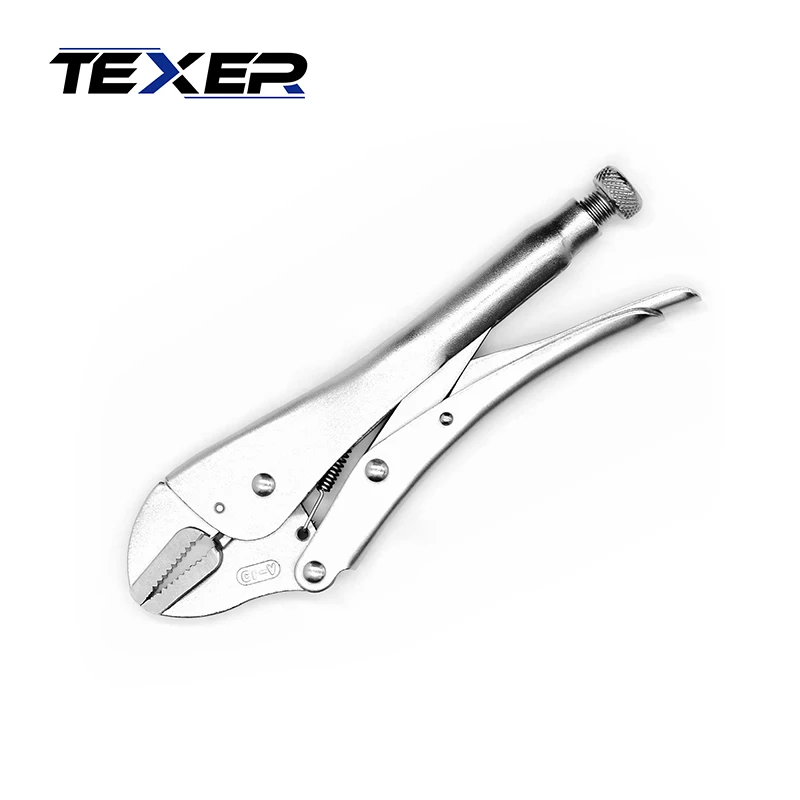 10 Inch European Type Straight Jaw Locking Pliers Lock Wrench CR-V Material Positive-Opening