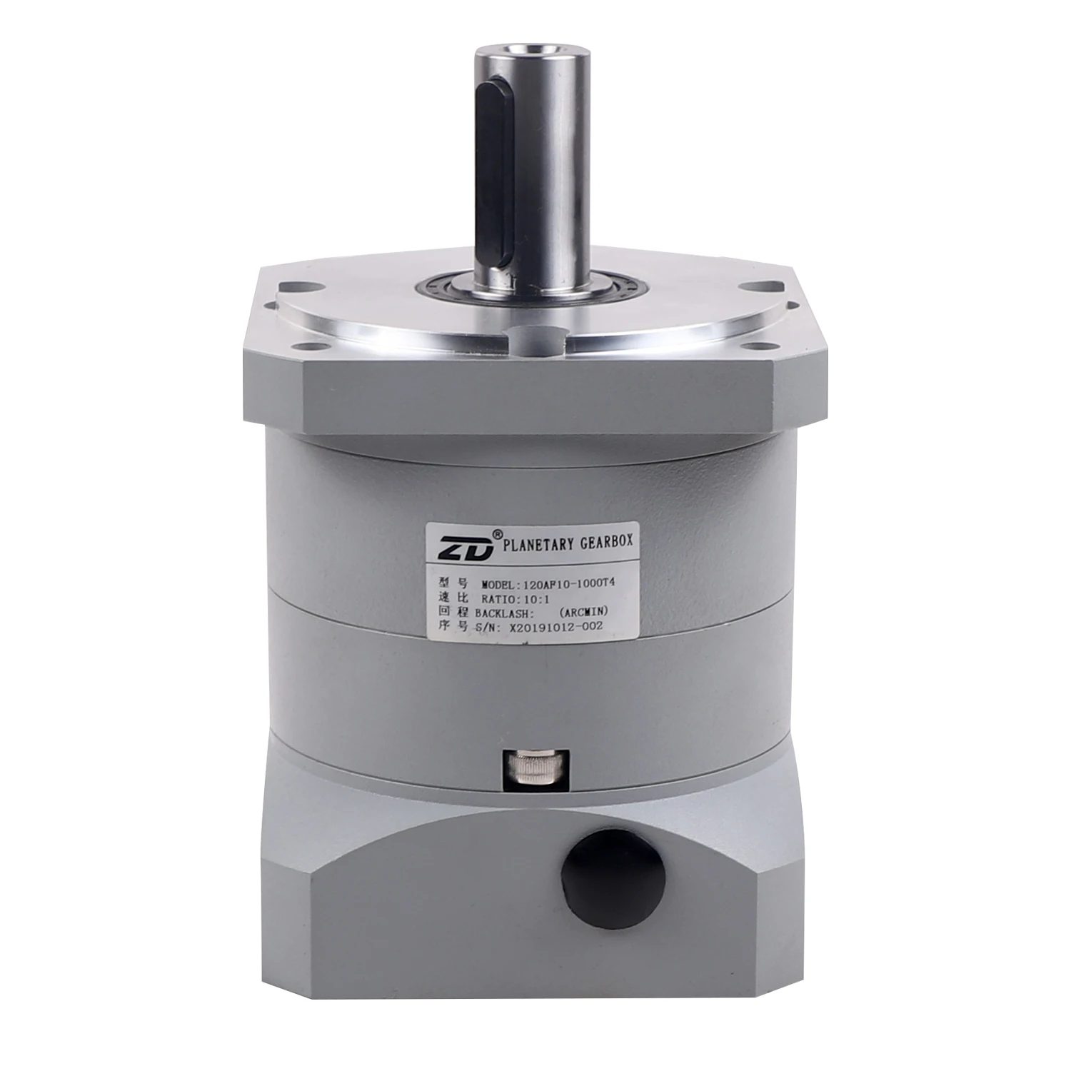 high quality 120 mm helical reduction gear box for Spring machine