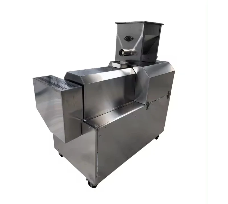 Small business corn maize puffed snack food chips puff machinery extruder