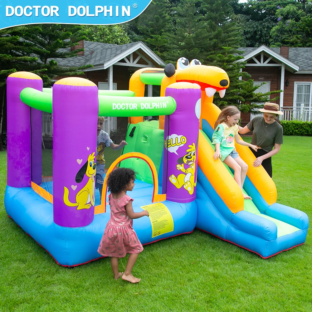Doctor Dolphin Cheap Indoor Small Children Bouncy House Inflatable Bouncy Castle Price China Indoor Air Forbkids for Kids Party