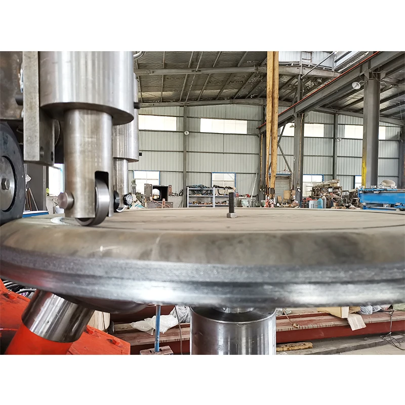 отбортовочная машинаJ&Yдля облицовки торцевых круглых фланцев с торце