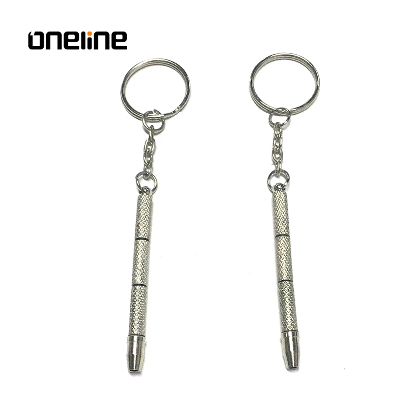 Aluminum flexible 90 degree cordless glasses screwdriver set