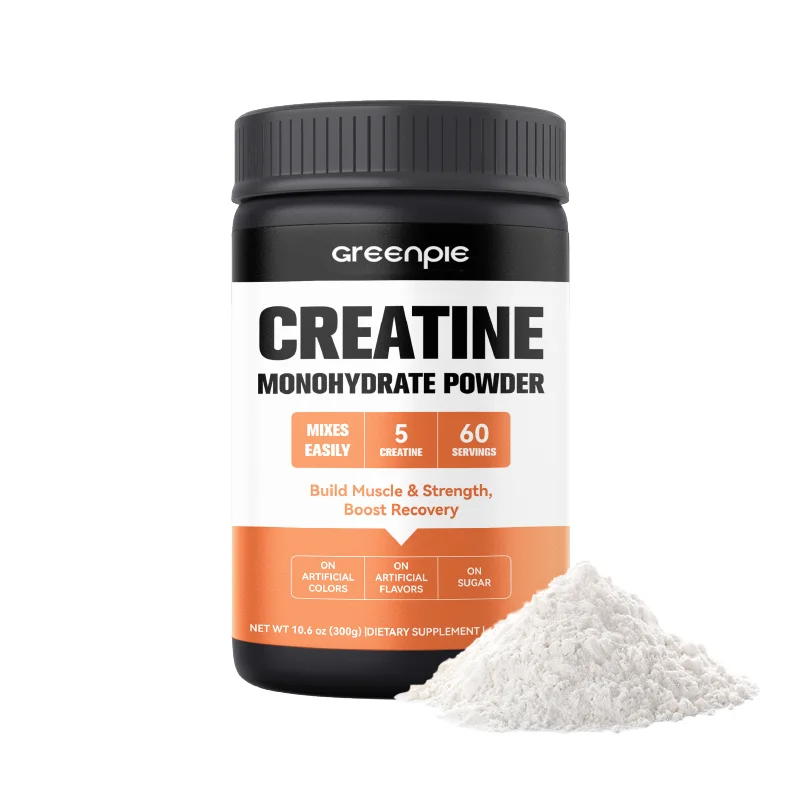 Greenpie Support Muscles Cellular Energy and Cognitive Function Creatine Monohydrate Powder