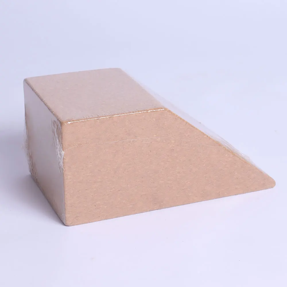 Cork Squat Wedge Block - Non Slip Professional Heel Elevated Squat Wedge and Calf Raise Block - Slant Board for Squats