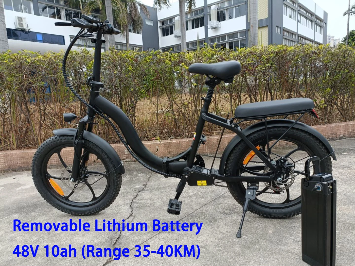 Best price 350W 48V ebike EU Warehouse Electric City Bike Fat Tire e-bike cycle folding electric bicycle