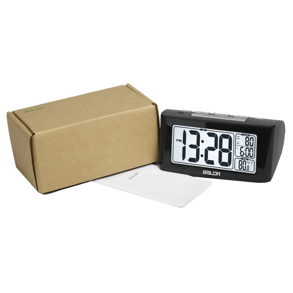 
Markdown clearance sale Digital Nap Alarm Clock Electric Table Snooze Table Clock with Backlight Indoor Thermometer 