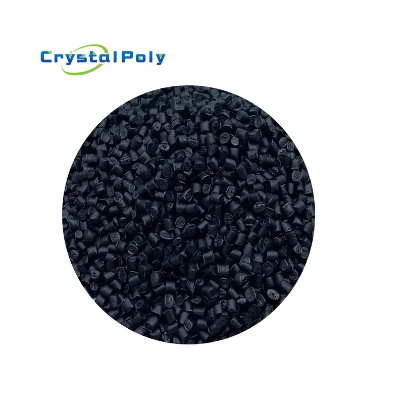 Hot Sale Hdpe Pe 100 Black Granule Virgin Hdpe Granules Per Ton Price For Pipes