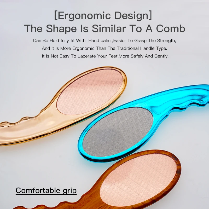 remover scrubber hard dead skin for calluses pedicures custom  nickel two sided callus remove glass nano laser foot file