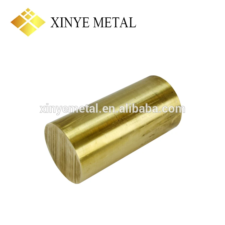 Xinye 99.9% Cheap Price Pure Copper Flat Brass Bar C2600 C2680 3mm 4mm 5mm Brass Round Bar Hard 99.9% Pure Copper Brass Bar