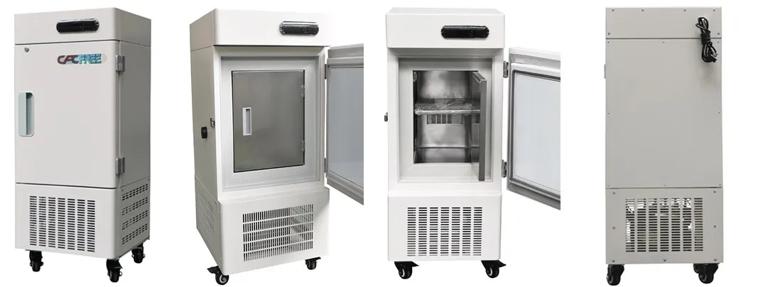 -86 degree 28L Mini Deep Low Temp Medical Freezer small vertical vaccine freezer