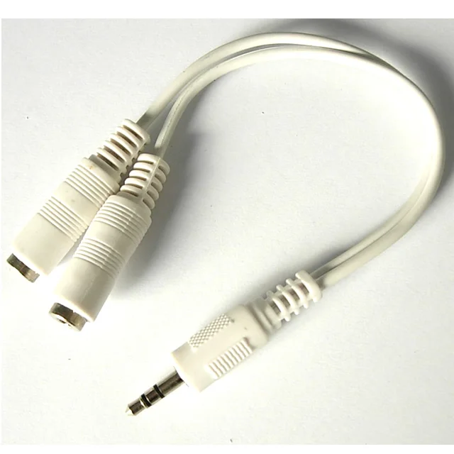 1rca female to 2x dual rca male av splitter cable
