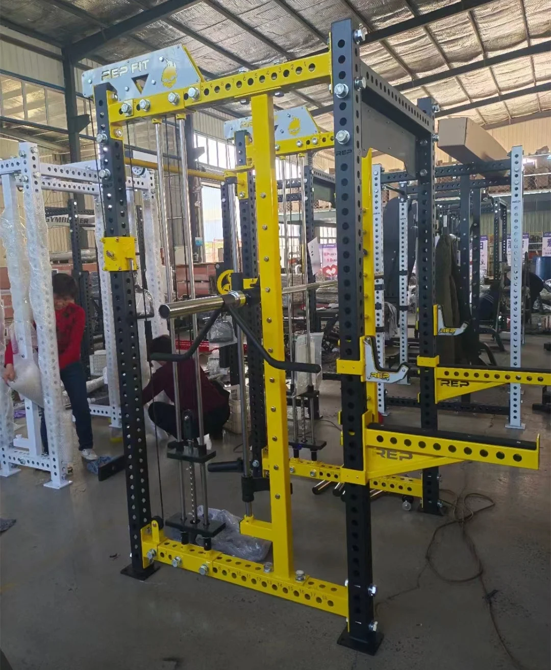 2024 Latest Commercial Fitness Equipment Full Rack Low Row Functional Trainer with 160KG Stack