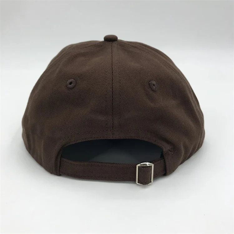 5 panel little curve brim unstructured style hats  corduroy embroidery logo dad hats canvas unstructured hats