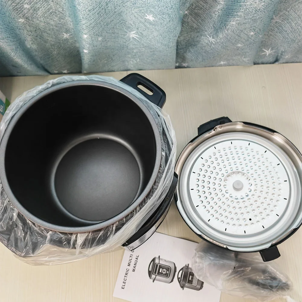 In Stock Factory Direct New 6L Multi Cooker Non-Stick Coating Inner Pot Household Coocker Electric Pressure Cooker
