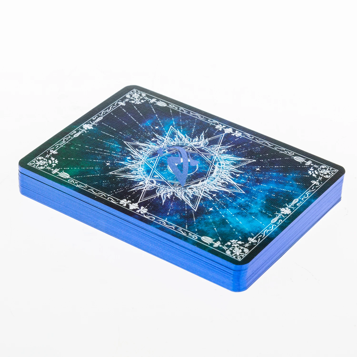 AYPC Blue Gold Stamping Edge Printing Space Galaxy Back Japan Sexy Cartoon Girl Human Skeleton Anime Poker Playing Card Game