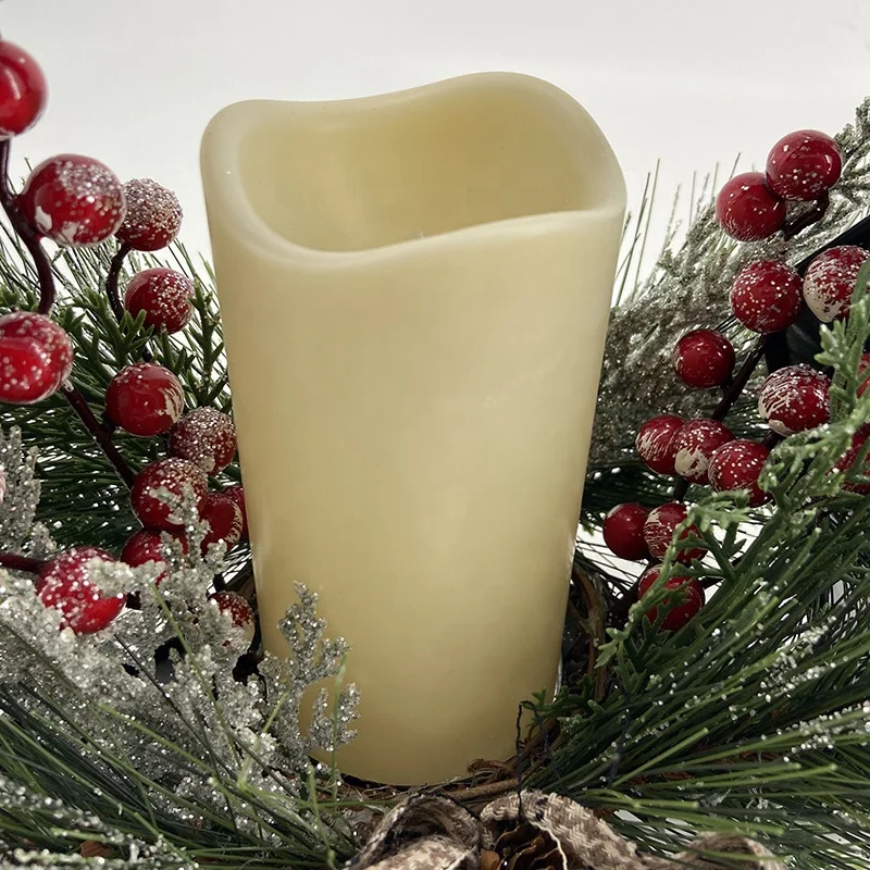 Adornos De Navidad christmas party Decoration Supplies star led flameless candles light