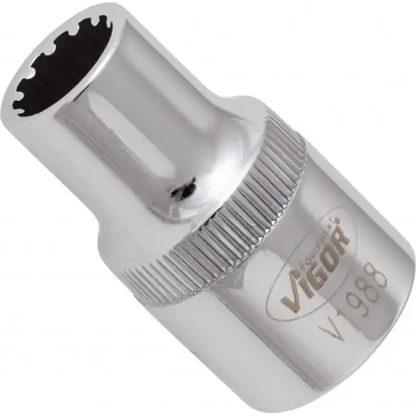 VIGOR - Socket With Multi-purpose Profile 1/2'