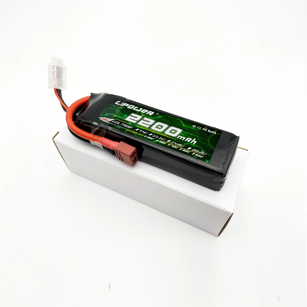 Lipower RC LiPo Battery Pack 3S 4S 6S 120C 2200mAh XT60 Connector for RC Airplane Helicopter Powerful RC FPV Battery