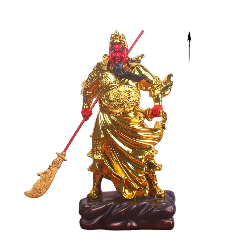 2023 Guan Yu Feng Shui 38cm Buddha Statue Kwan Kung Of Wealth Ornaments Gifts For The God Of Wealth Ornaments For Guangong God