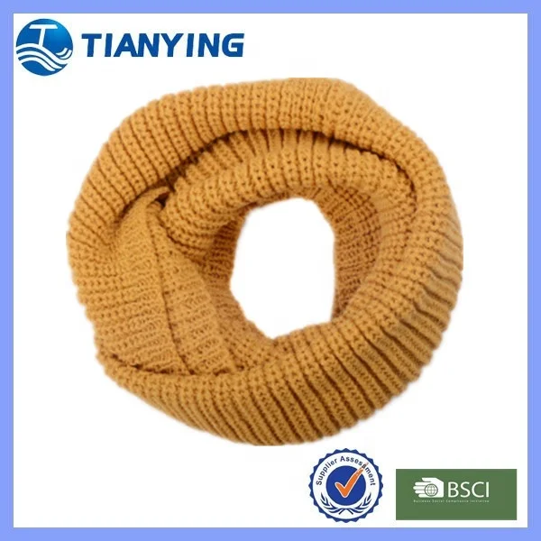 Jacquard Knitted Long Style of Length knitted Scarf
