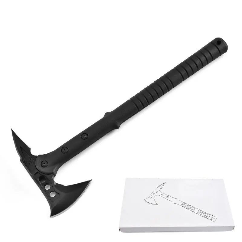 Nazhaosen camping hatchet battle axe combat axe black survival axe