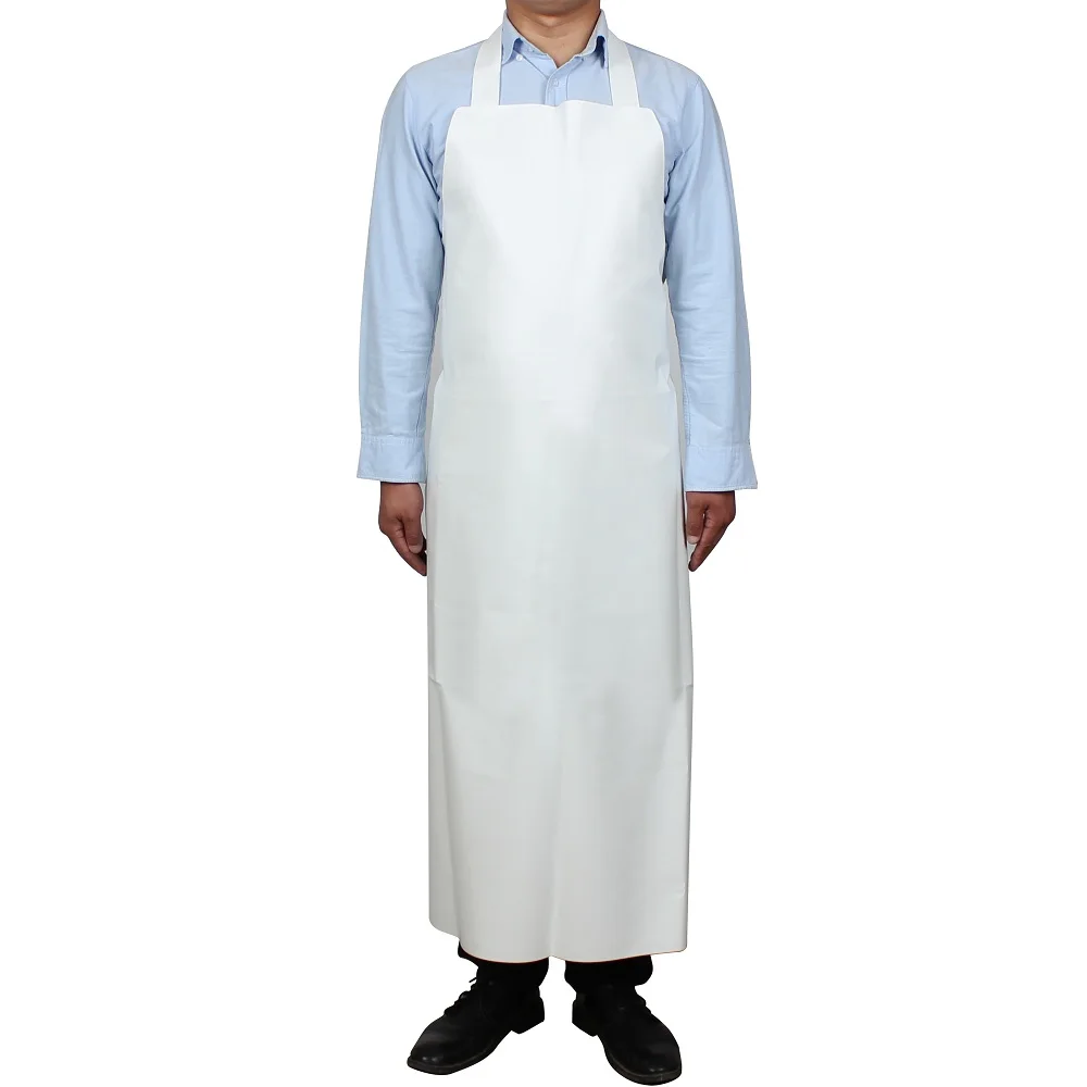 
good quality High-strength and durable plastic apron waterproof TPU apron for cleaning workers and butcher 