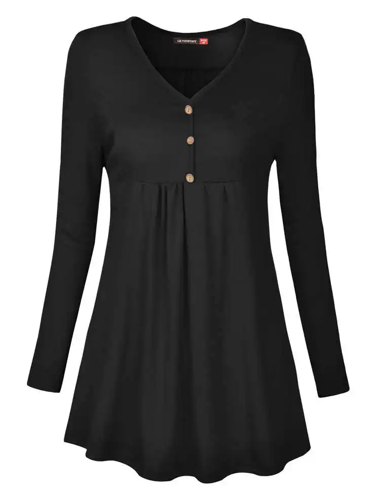 
Spring Fall Women Ladies Fashion Top Formal Full Sleeve Blouse Shirt 