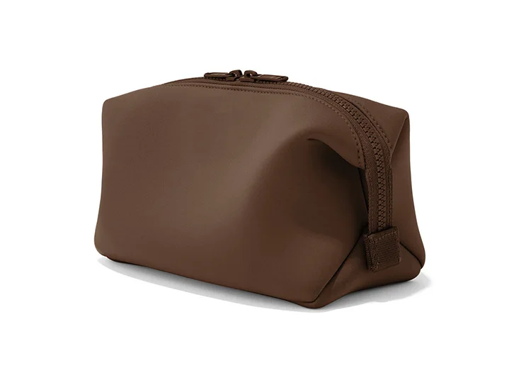 High Quality Neoprene Custom  Cosmetic Pouch with Removable Zipper Pouch Neoprene Makeup Bag