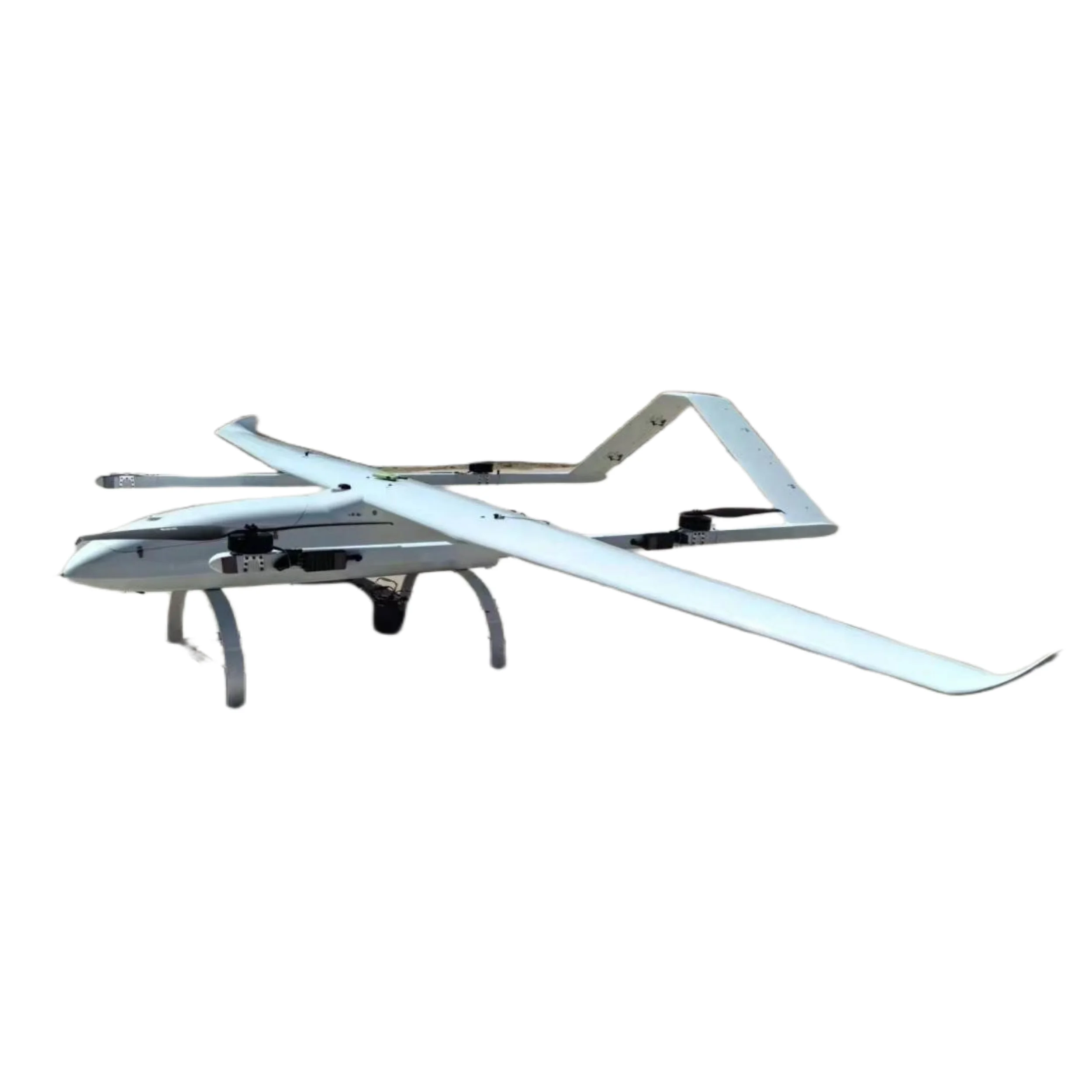 HH-130A1 Commercial Hybrid Long Range Fixed Wing Drone UAV Heavy Lift with Oil-Powered for Large Area Mapping