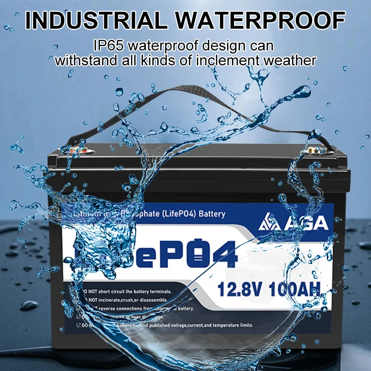 AGA Hot Seller Lead Acid Replacement 12V 24V 100Ah 200ah 300Ah Lithium Ion Phosphate 12v Battery Pack