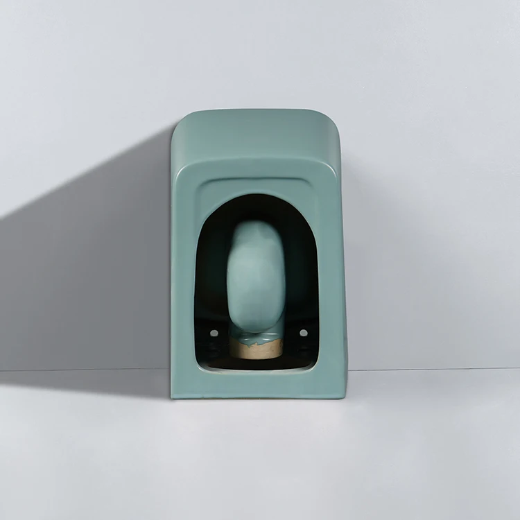 High Standard Ceramic Rimless Toilets Luxury Bathroom Wall Hung P-trap Toilet Hanging WC Toilet For Modern Bathroom