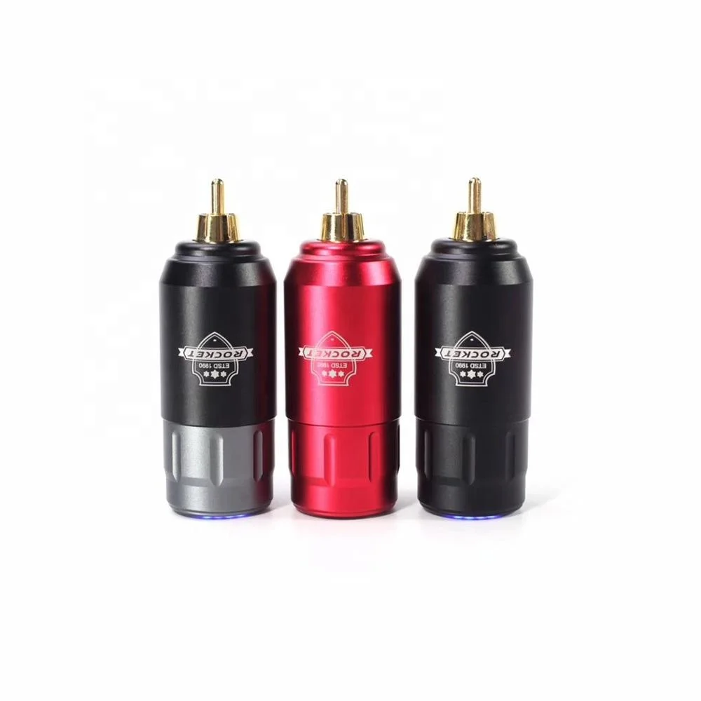 New Rechargeable Wireless Rocket Tattoo Battery Power Supply RCA Connector For Tattoo Machine Pen Supply