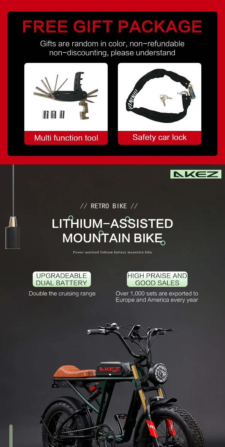Warehouse Fat Tire Electric Bike  E bike Price 48V10AH/15AH/30AH Battery Electric Bicycle
