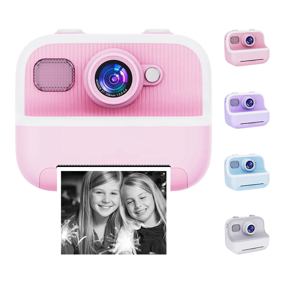 YMX CAM8 Birthday Christmas Thanksgiving Day Festive The Black Friday Playful Instant Kids Print Mini Camera for Baby Girl Boy