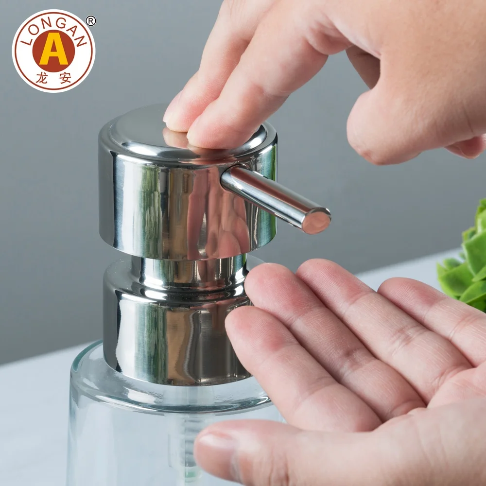 Customized different color metal soap lotion pump