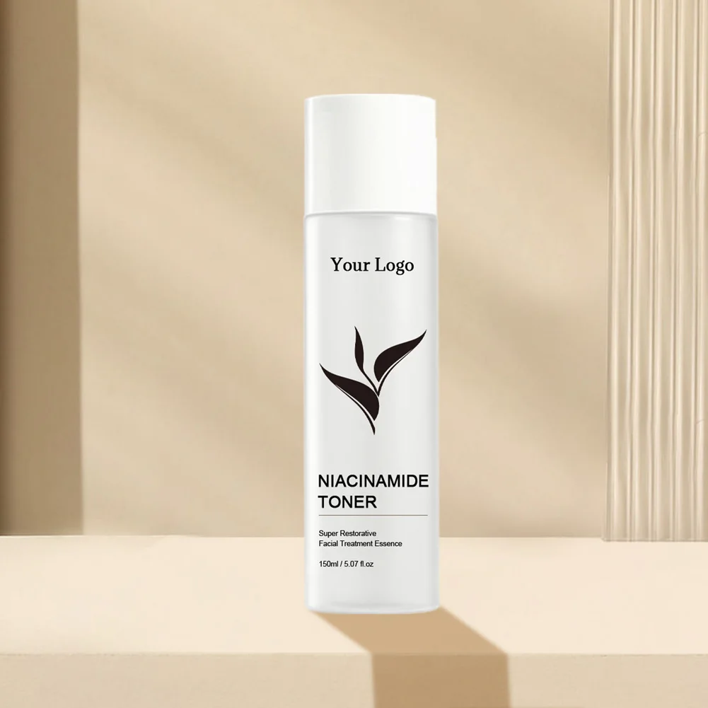 Private Label Natural Organic Whitening Refershing Moisturizing Facial Skin Care Face Niacinamide Rice Rose Korean Skin Toner