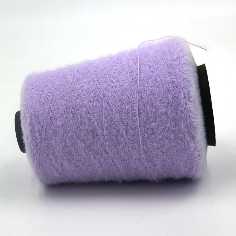 Soft imitate mink yarn feather yarn eyelash yarn for knitting