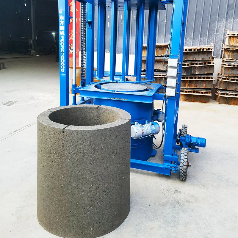 China Rcc Culvert Vertical Vibration Concrete Manhole Pipe Making Machine for Sale