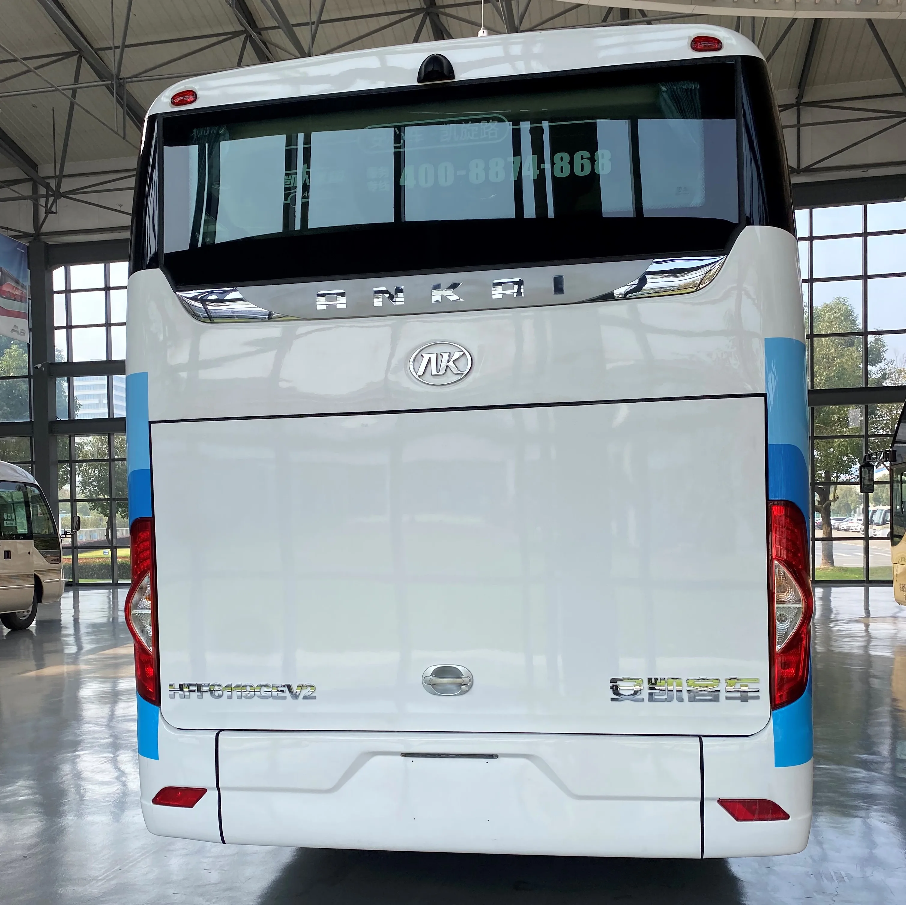 electric coach ankai bus made in China 11.9M 12M new energy