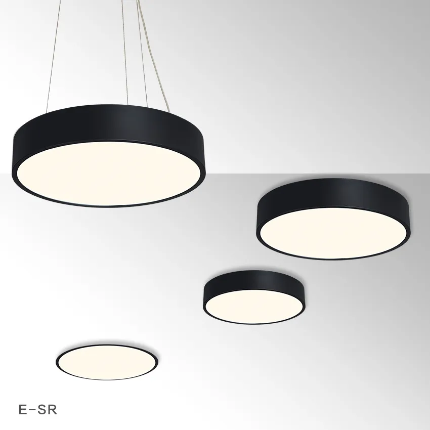 ECOJAS WD-CR-45  Modern Remote control intelligence LED round ceiling light fixture