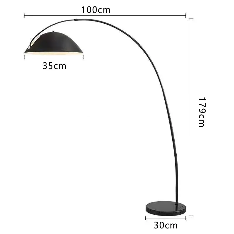 Lumind Floor Lamp modern fishing floor lamp for living room bed room office bedroom floor lamps standing modern